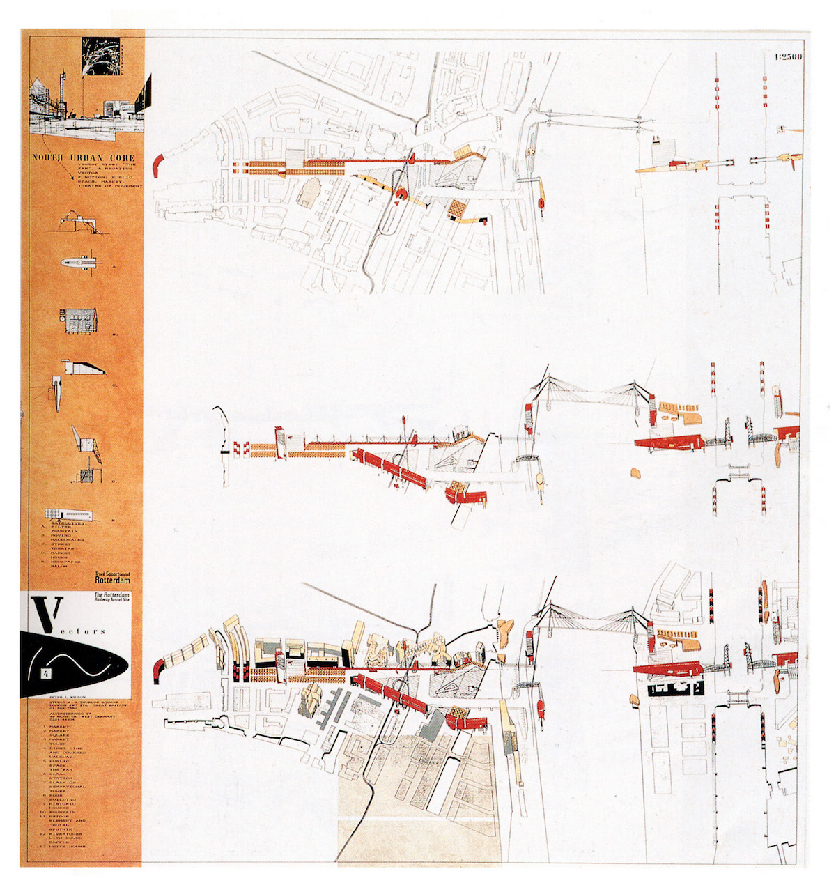 Architekturbüro Bolles•Wilson: Railway Tunnel Site Planning Study, Rotterdam