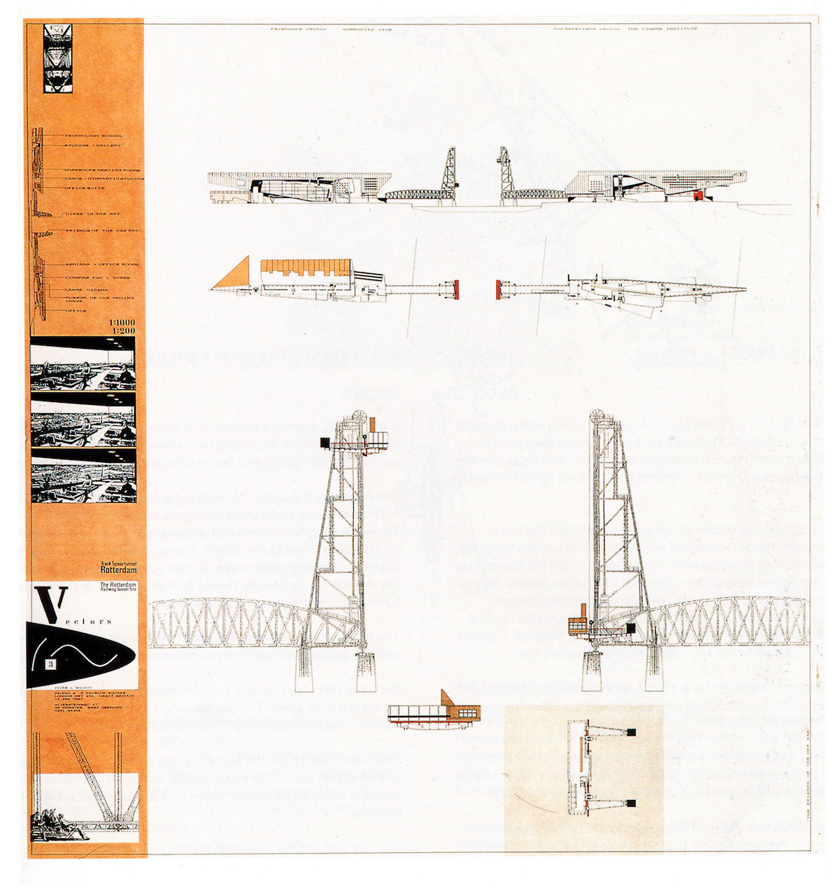 Architekturbüro Bolles•Wilson: Railway Tunnel Site Planning Study, Rotterdam