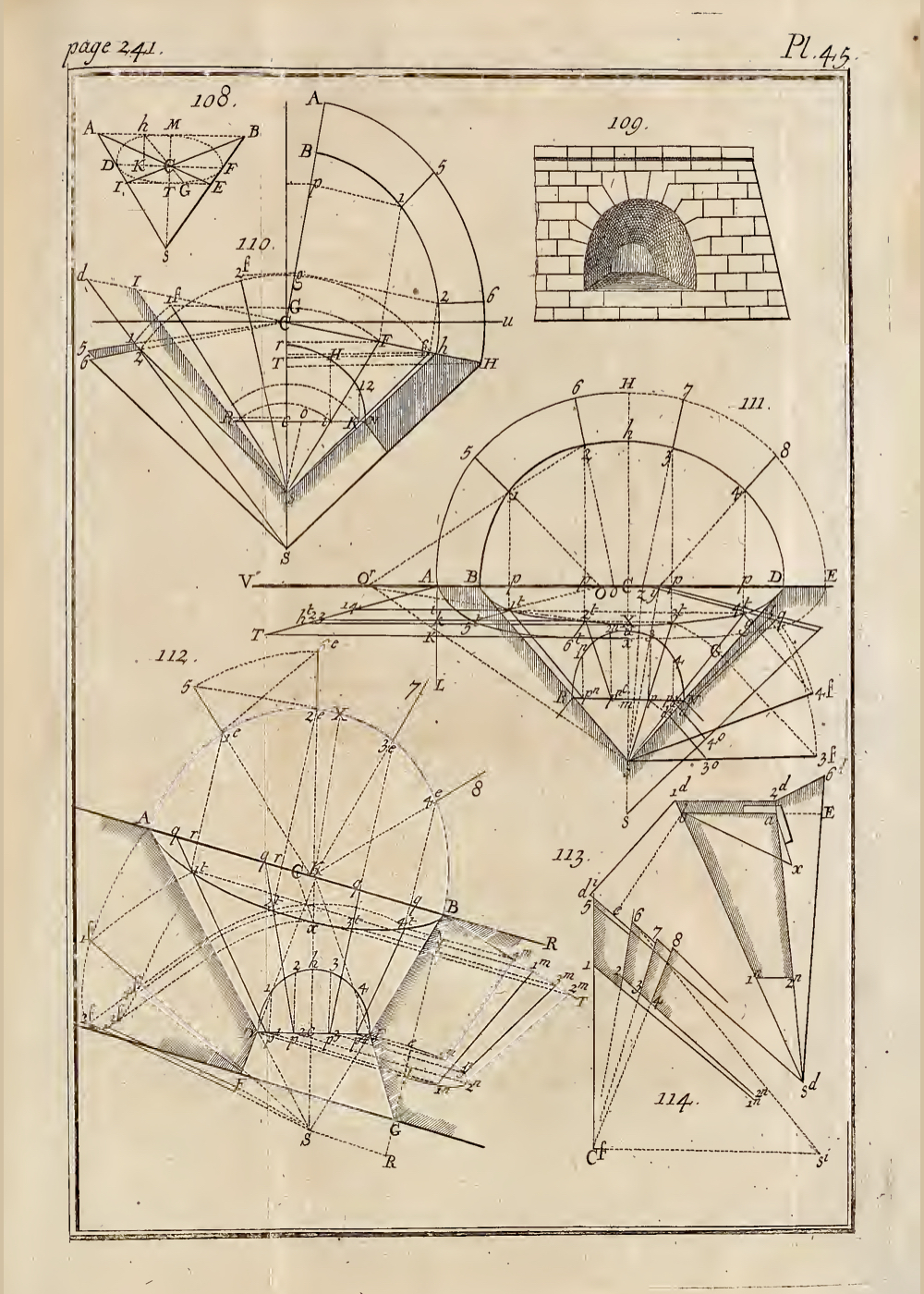 Amédée-François Frézier: La Théorie et la Pratique de la Coupe des Pierres (Strasbourg and Paris 1737)