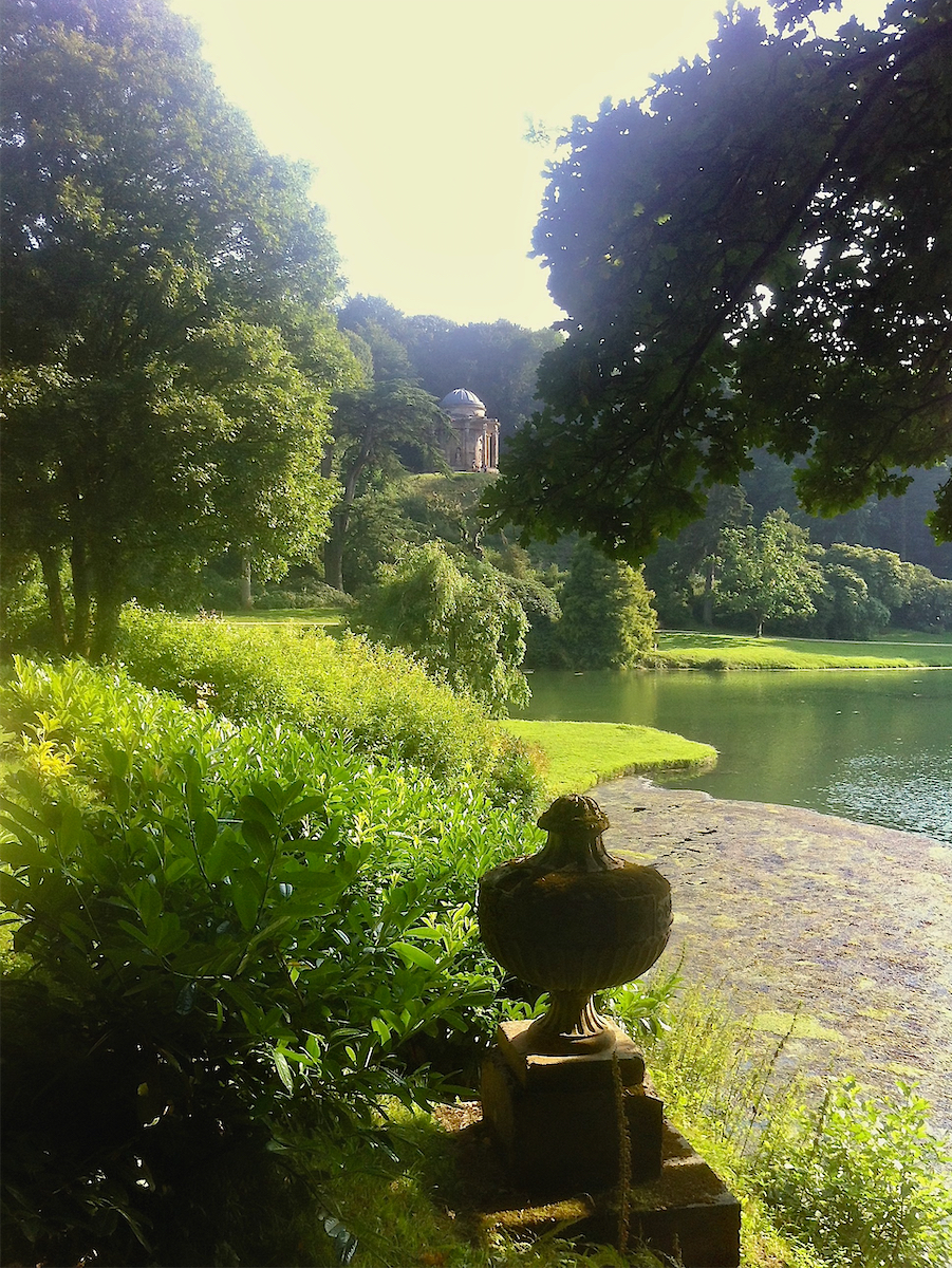 Henry Flitcroft: Temple of Apollo, Stourhead, seen across the lake &copy; Thomas Deckker 2013