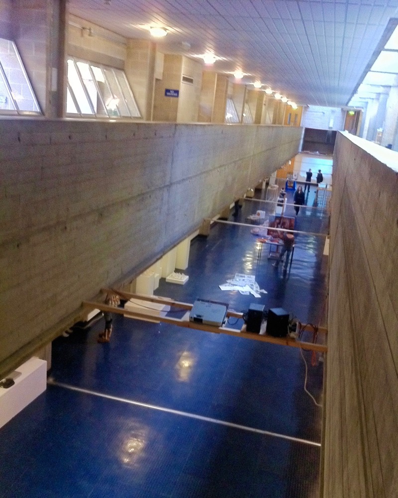 Gallery Space, School of Architecture, proposed site for 'chairs' exhibition