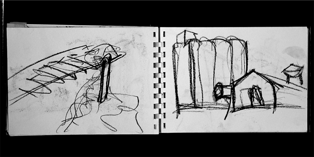UEL Unit G 95/96 texas sketchbook