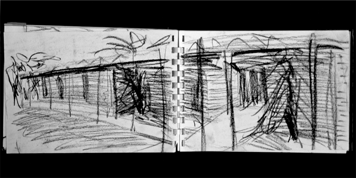 UEL Unit G 95/96 texas sketchbook 
